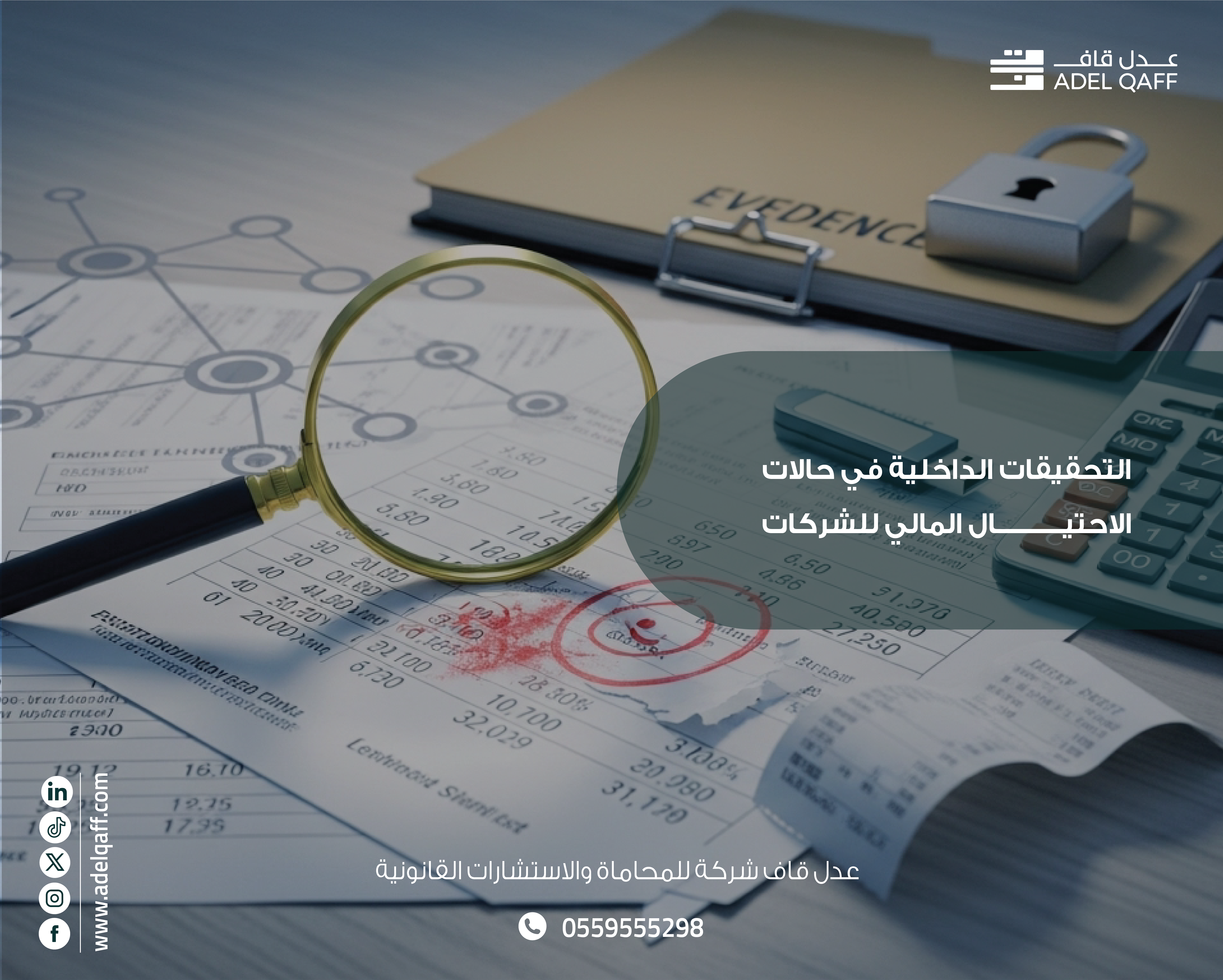 التحقيقات الداخلية في الاحتيال المالي للشركات في السعودية | دليل شامل لإدارة المخاطر